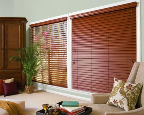 Faux Wood Blinds by Hunter Douglas