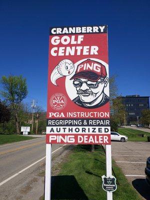 Rowan Road Dring Range is now  Cranberry Golf Center Range, Re-gripping, Lessons