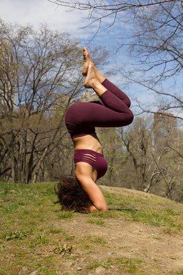 Yoga in Central Park