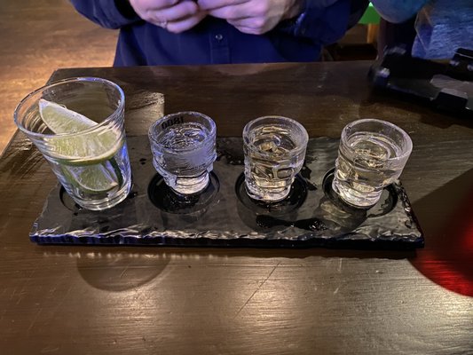 Tequila flight