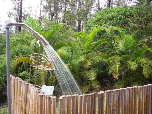 Outdoor shower