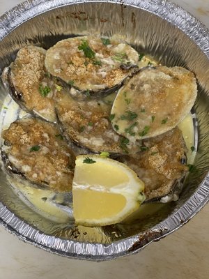 Happy Father's Day!! Yummy bake clams