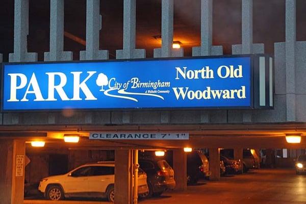 North Old Woodward Parking Structure