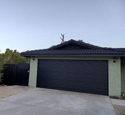 Garage and gates