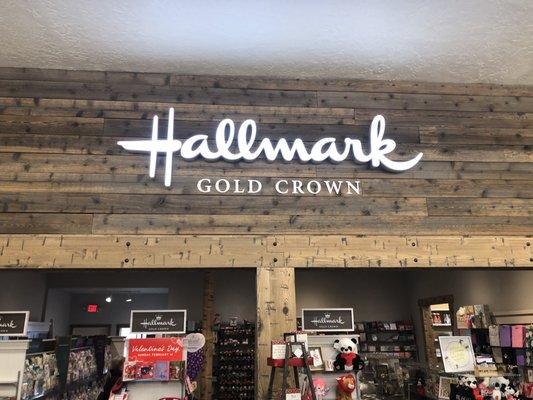 And they have a Hallmark store inside this Ace Hardware?