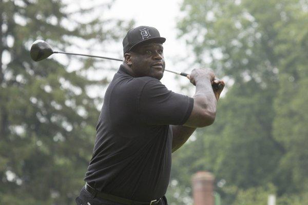 Shaquille O'Neal participated in the celebrity pro-am at The Greenbrier.