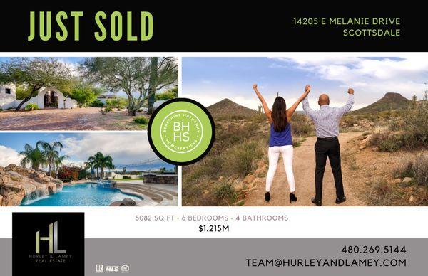 Sold in N Scottsdale - Rio Verde Foothills!