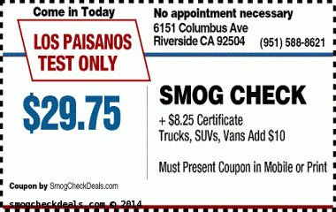 smog check coupon