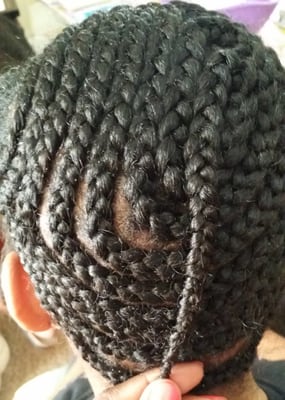 Neat and secure braids are the foundation to your sew-in service.