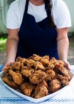 Come try our fried chicken in the summer!