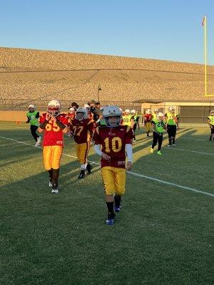 Football here now! Liam USC#10