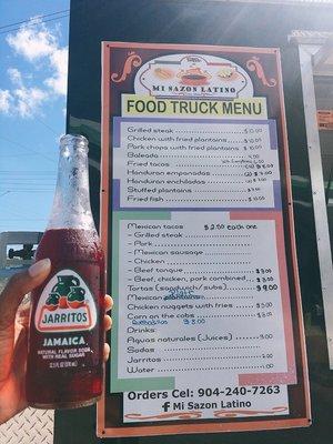 Food Truck Menu