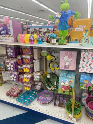 Easter on  Easter Decor! Plus a lot of varieties when it comes to baskets and plastic eggs