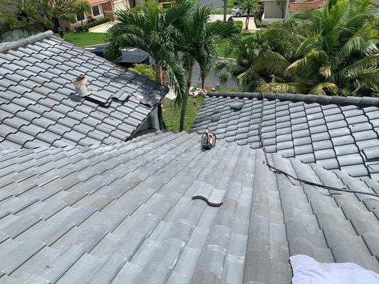 Capistrano tile installation