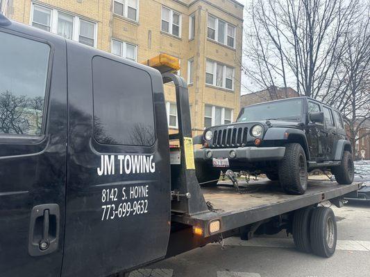 Very fast and easy process they tow you're car all around Chicago and suburban area at a very affordable price call them anytime