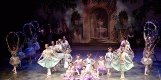 Students of Arkansas Academy of Dance in performance with Arkansas Festival Ballet