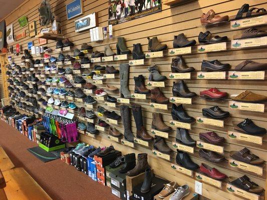 Over 300 styles of footwear, shoes & boots: Keen, Merrell, Sorel, Born, Saucony, Asics, Hoka, Teva, Chaco, Birkenstocks, Haflinger & More