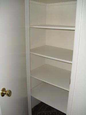 Two Bedroom Linen Closet