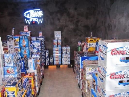 Home of the BEER CAVE!