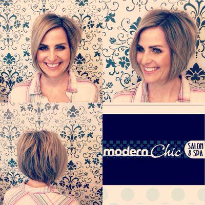 Classic Undercut Bob|by Ashlee