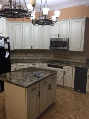 New Cabinets and Granite counter