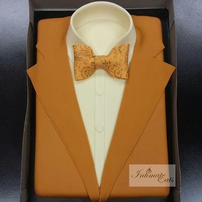 Suit and Tie cake for the dapper gentleman