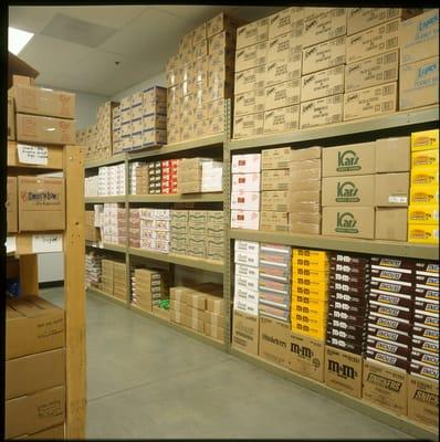 air conditioned stock room