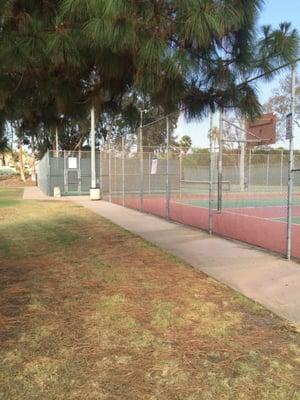 Tennis courts