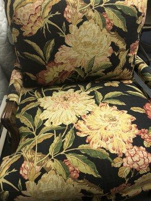 Floral chair