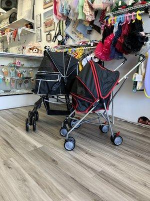 Pet strollers