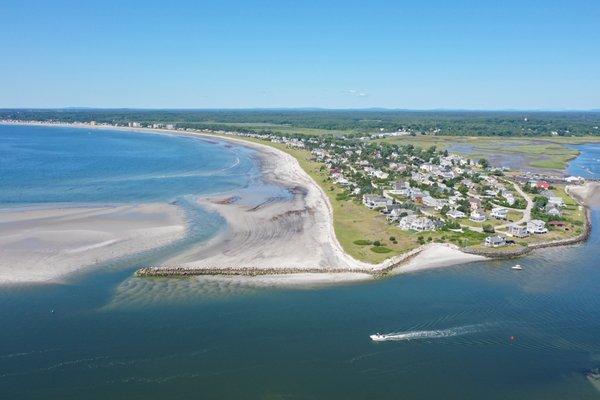 7 Miles of Sandy Beach, Pine Point to Camp Ellis