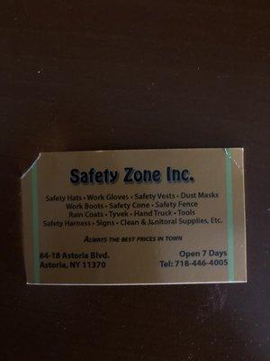 Safety Zone