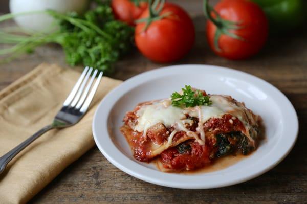 Garden vegetable lasagna