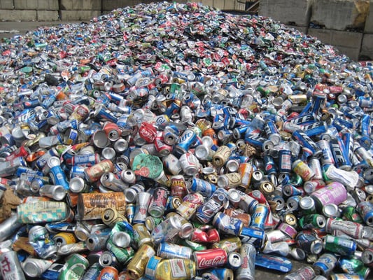 We purchase and recycle aluminum cans