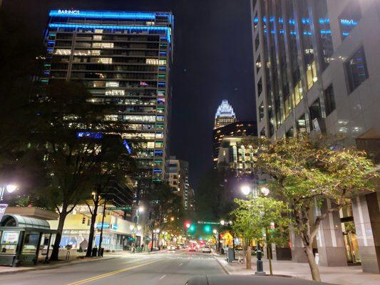 Downtown Charlotte at Night