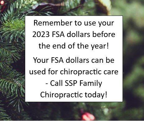 Reminder to use you FSA money before the end of the year.  Call us at 651.450.2366