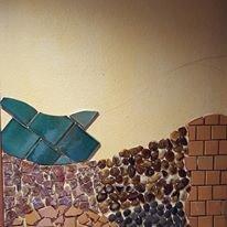 Mosaic tile work