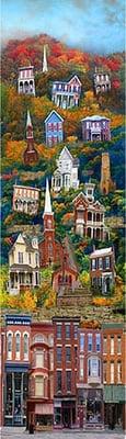 My favorite Paul Chase art piece: "Fall in Galena"