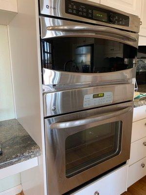 GE PROFILE CONVECTION MICROWAVE AND OVEN