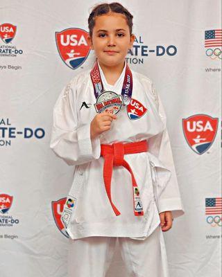 USA KARATE NATIONAL CHAMPIONSHIPS 2023
Lucienne Markosyan - Silver Medalist