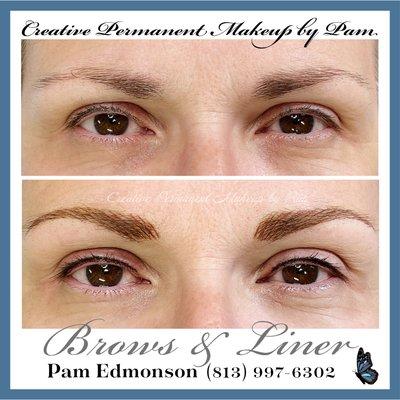 Microblade Brows and Micropigmentation Eyeliner