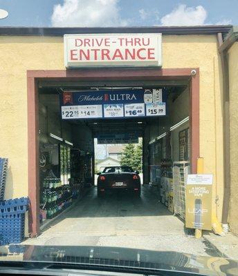 Fast Lane Drive Thru Corner Store