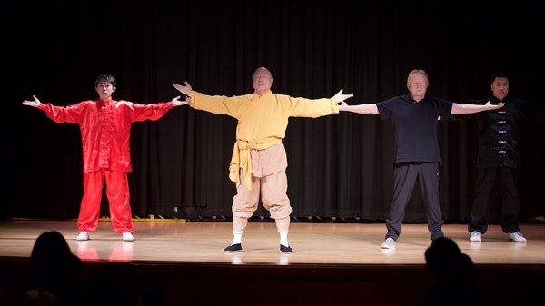 Baron Fung, Master Yao, David Doyle 
 Oakland Asian Cultural Center 2017
 Demonstration