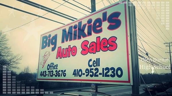 WE are located at 3 Harding Rd in Glen Burnie MD 21060. bigmmikiesautosales.com