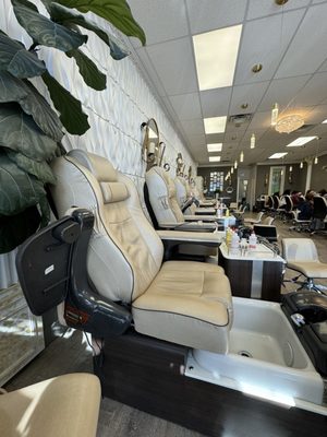 Pedicure seats