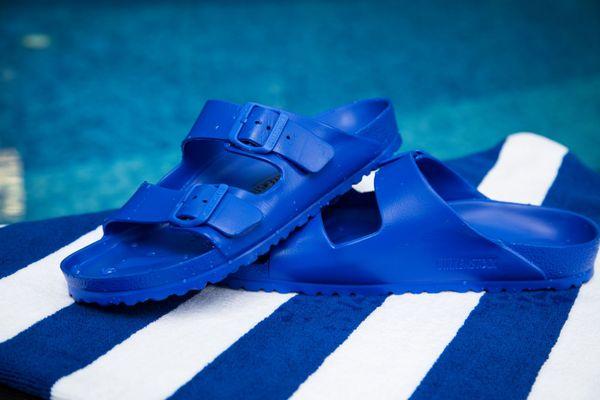 Water-friendly Birkenstock for the beach, pool or house!