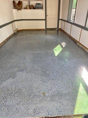 Epoxy flooring