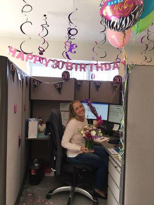 Happy Birthday to our Account Manager Brittney!