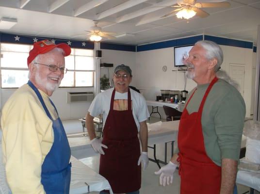 Fish Fry Guys!  thanks to all our volunteers!