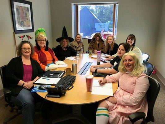 Our Employee Benefits Team on Halloween 2017